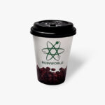 Takeway Paper Cup with Lid Medium
