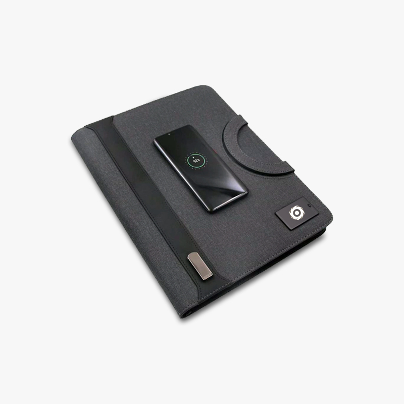 035 Wireless Power Bank Bag with LED Logo & USB Flash Drive - Image 1