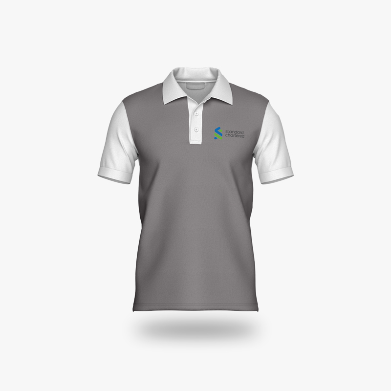 POLO Shirt_Grey POLO-Shirt_Grey - Image 1