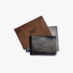Mont Blanc Leather Wallet with Pouch